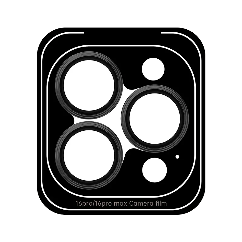 Tempered Glass Lens Protectors for iPhone 16 Series