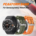 Functional Silicone and Nylon Band for Samsung Galaxy Watch Ultra aand Samsung Galaxy Watch Ultra (2025)