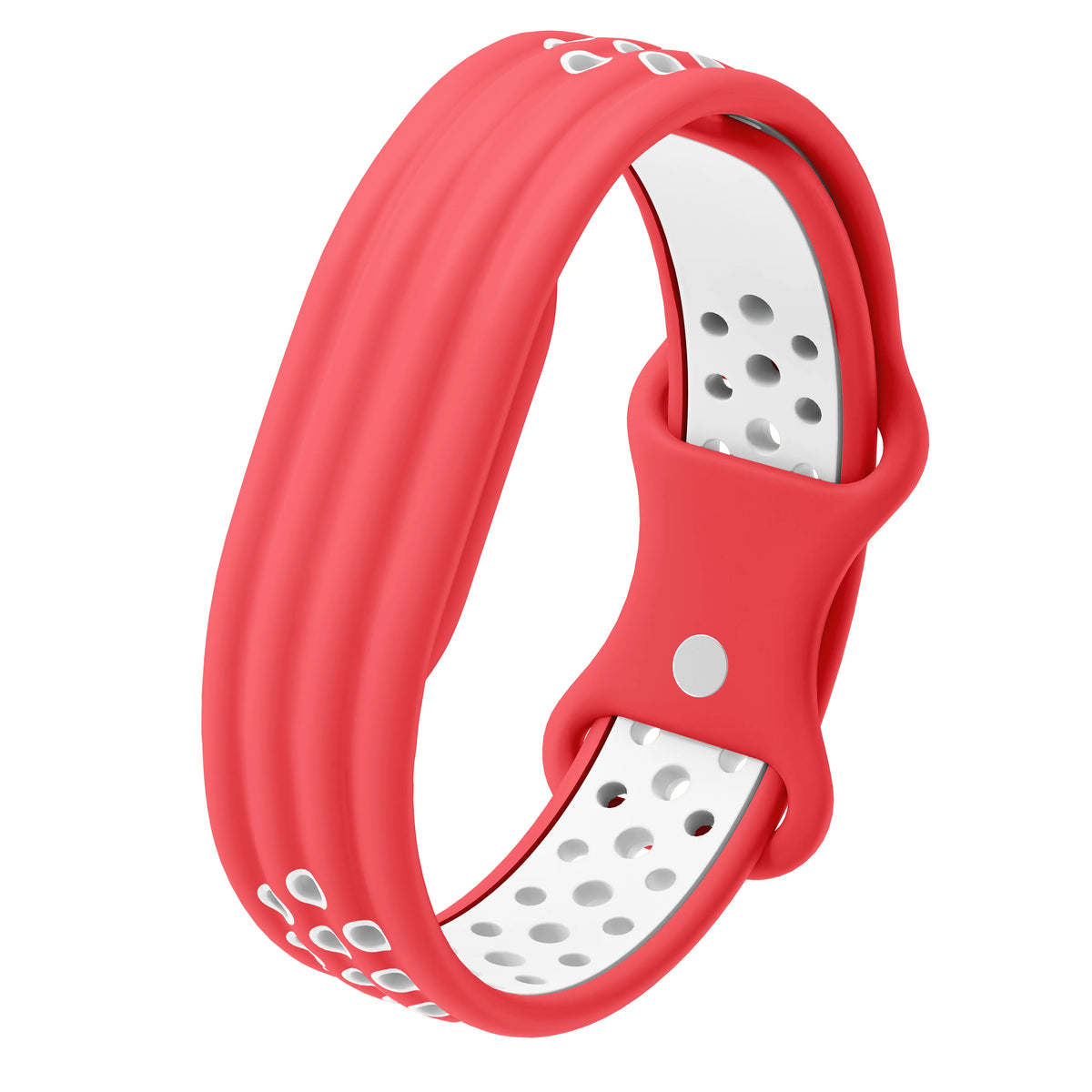 Perforated Silicone Band For Google Fitbit Air