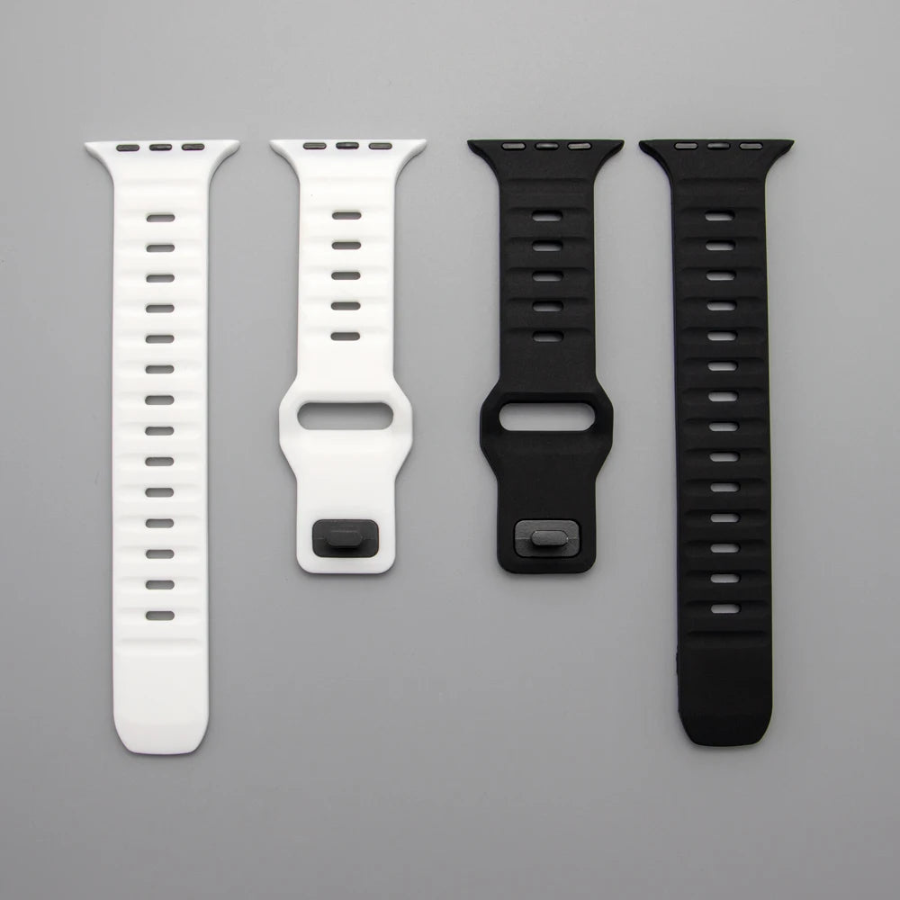 Soft Touch Silicone Strap for Apple Watch