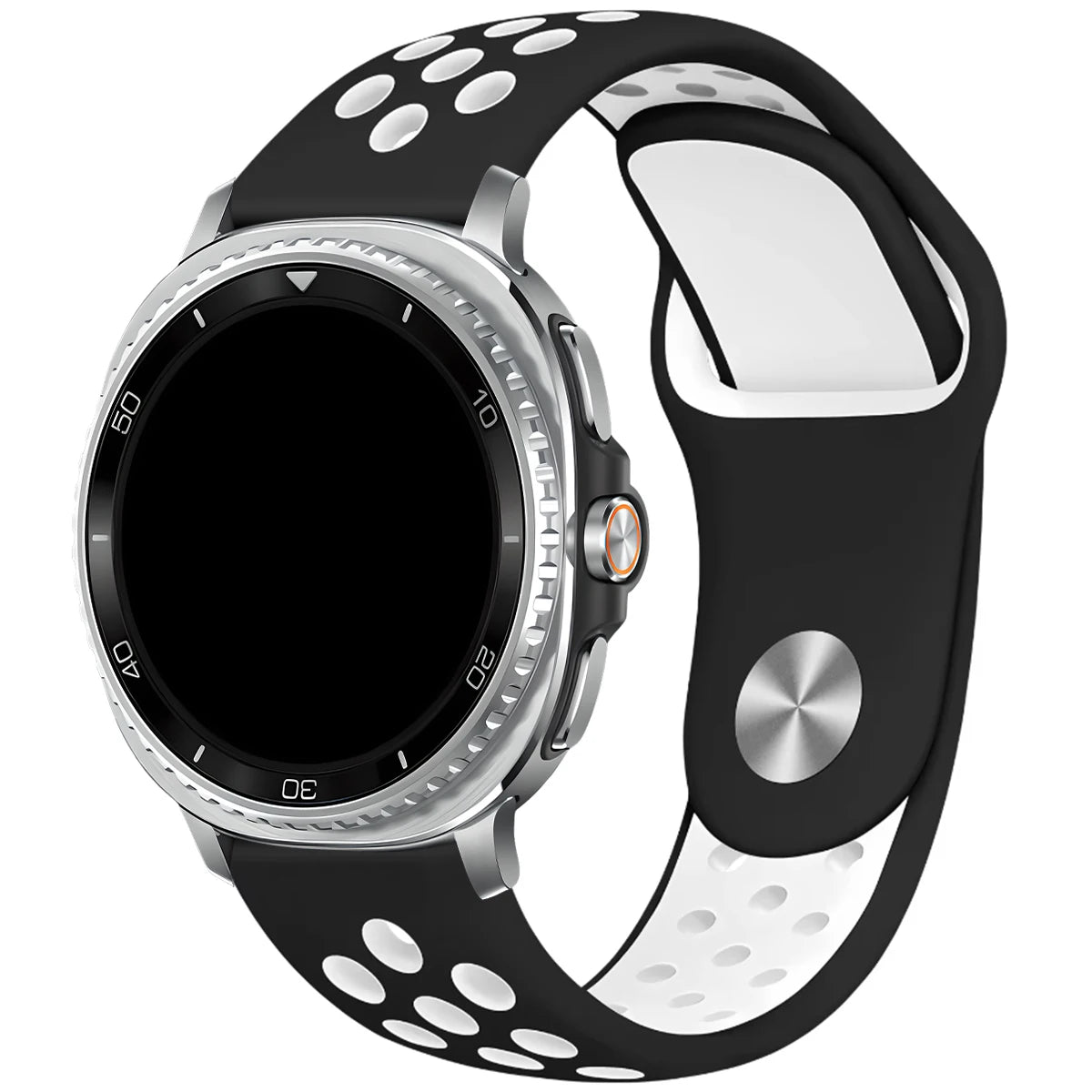 Dual Color Soft Silicone Sport Band for Samsung Galaxy Watch 8 & Galaxy Watch 8 Classic