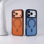 Shockproof Frosted PC MagSafe Case for iPhone 17 Series
