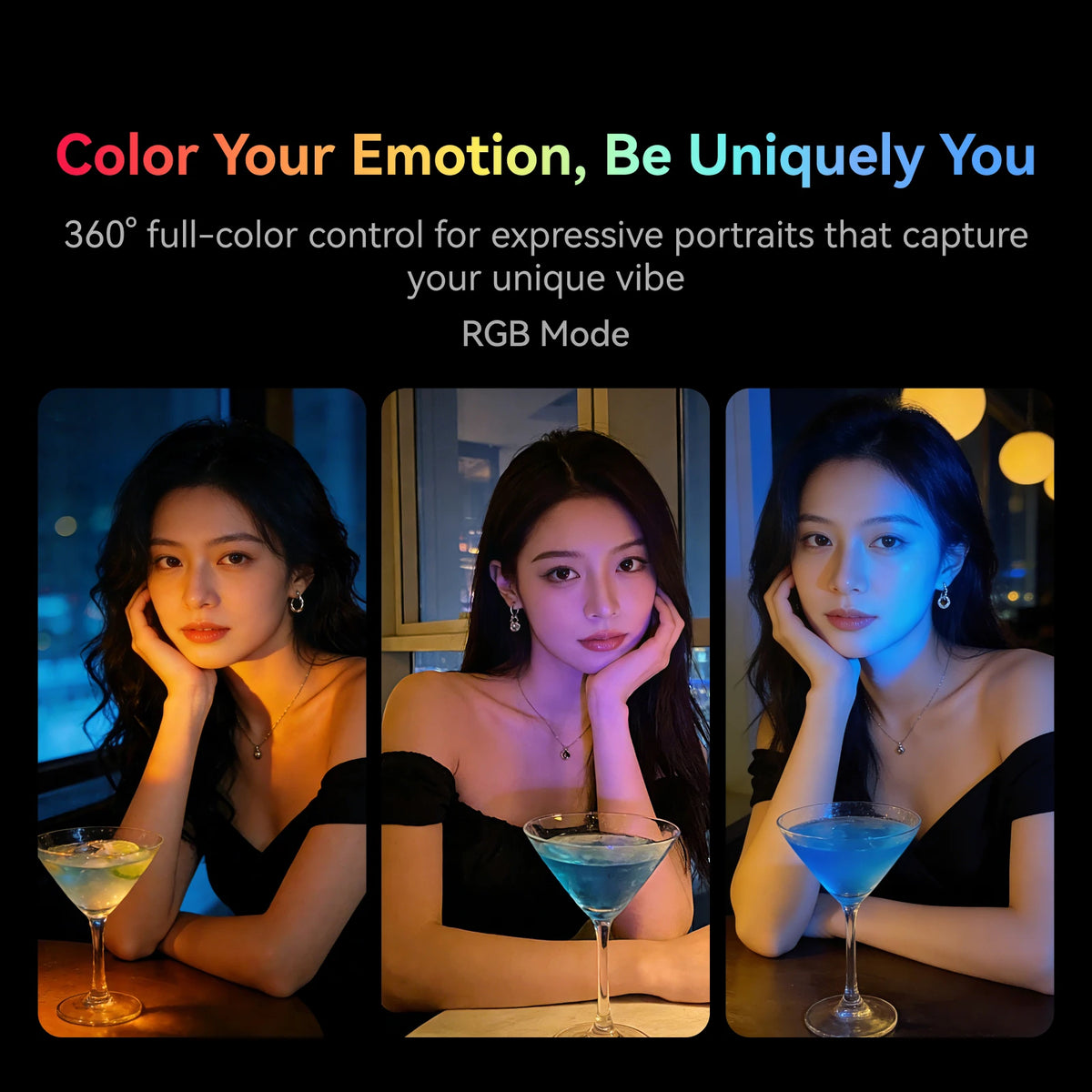 TELESIN Magnetic Clip-On Selfie Light