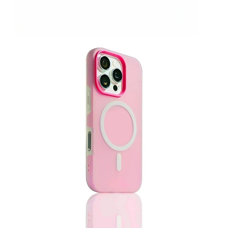 Translucent MagSafe Alignment Case with Raised Camera Ring for iPhone 12 Series