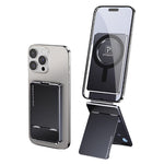Aluminum Alloy Magnetic Card Holder Stand