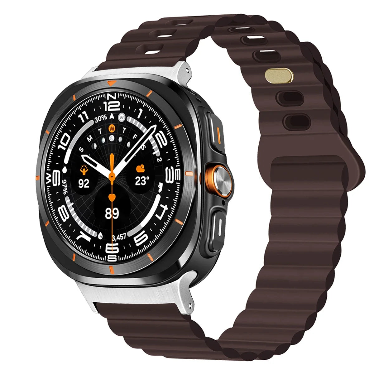Durable No Gaps Silicone Sport Band for Samsung Galaxy Watch Ultra