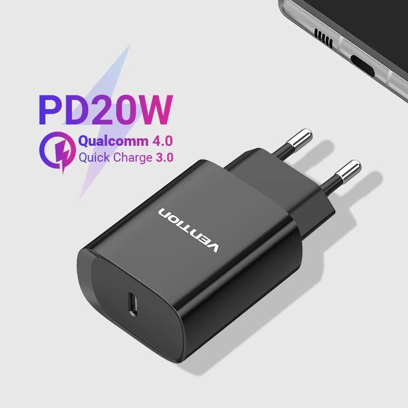Vention 20W Quick Charge 4.0 Charger