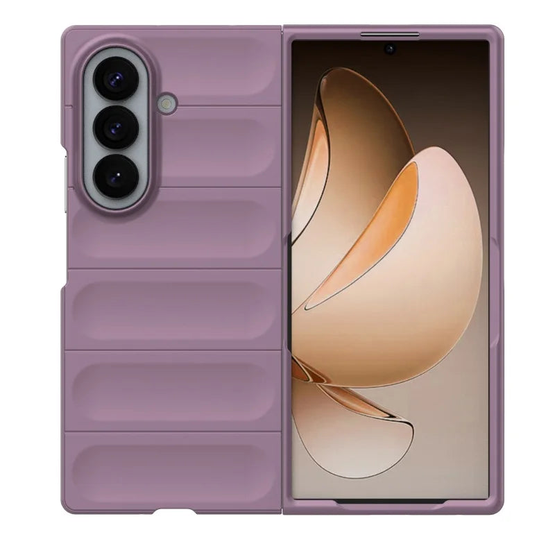 Shockproof Frame Case with Raised Camera Protective Ring for Samsung Galaxy Z Fold 7