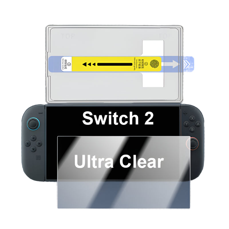 Auto-Alignment OneTouch Tempered Glass Screen Protector for Nintendo Switch 2