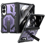 Heavy-Duty Magnetic Case with Kickstand for Samsung Galaxy Z Fold 8