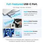 Vention Dual USB-C 6-in-2 Direct Plug Hub