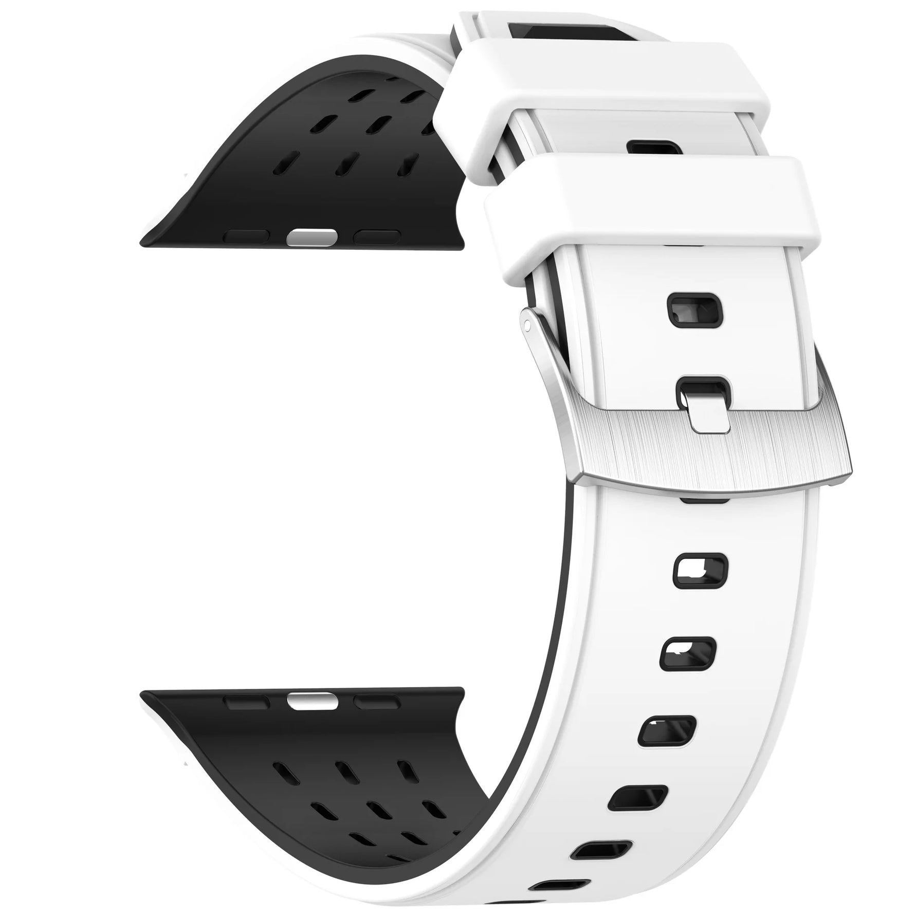 Comfort-Fit Silicone Sports Strap for Apple Watch