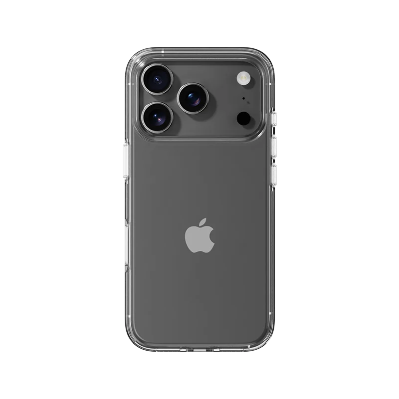 Crystal Clear Airbag Bumper Case for iPhone 17 Series