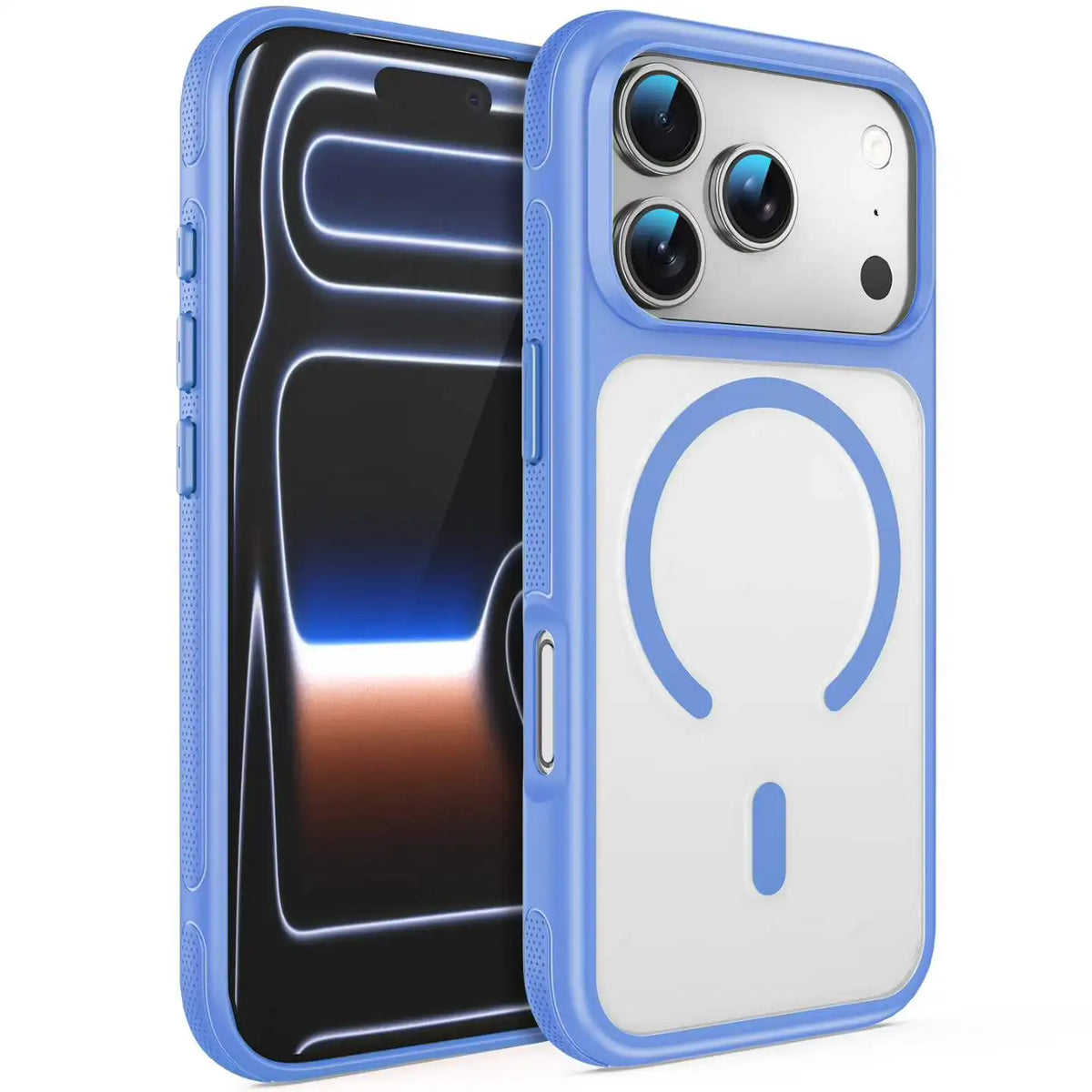 Clear MagSafe Case with Metal Lens Ring for iPhone 18 Series