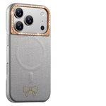 Bow Pattern MagSafe Case for iPhone 17 Series
