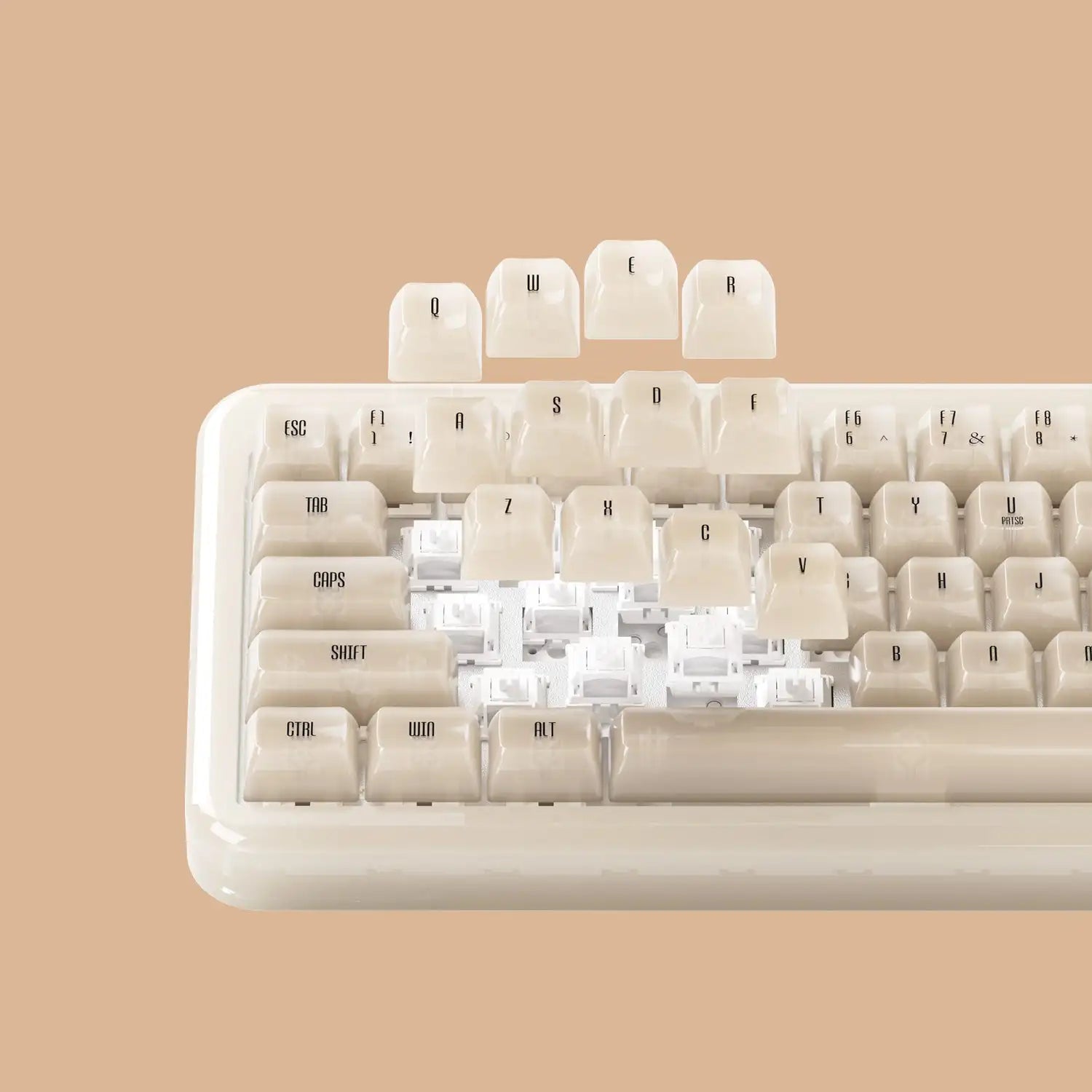 Akko YU01 Resin RGB Backlit Mechanical Gaming Keyboard
