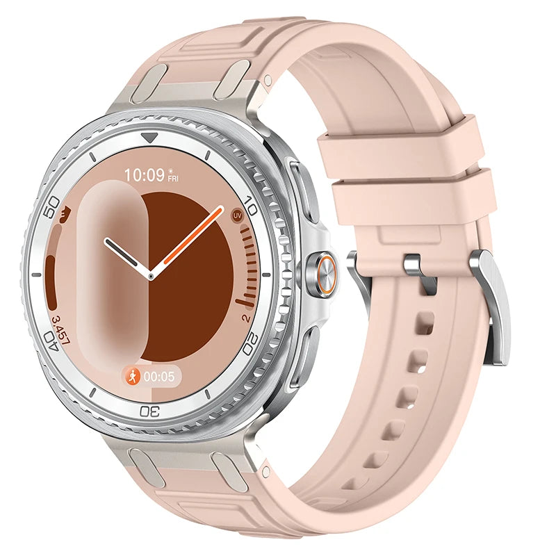 Waterproof Silicone Watch Band for Samsung Galaxy Watch 9