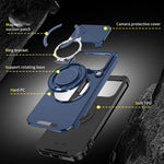 Xiaomi 17 Series Magnetic Case with Rotatable Ring Stand