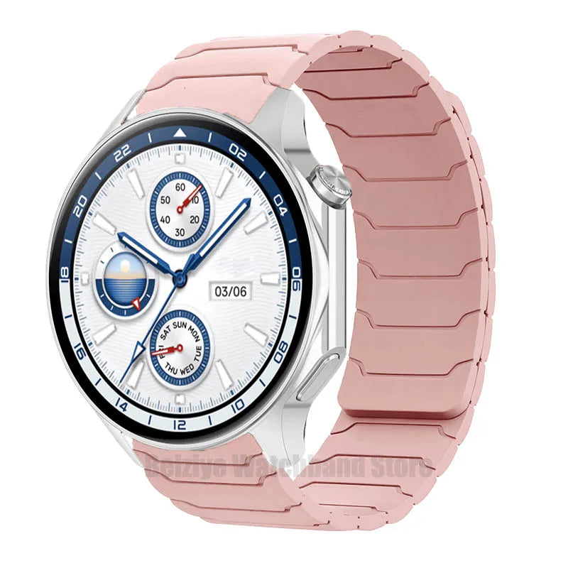 Soft Silica Gel Magnetic Strap for OPPO Watch X2