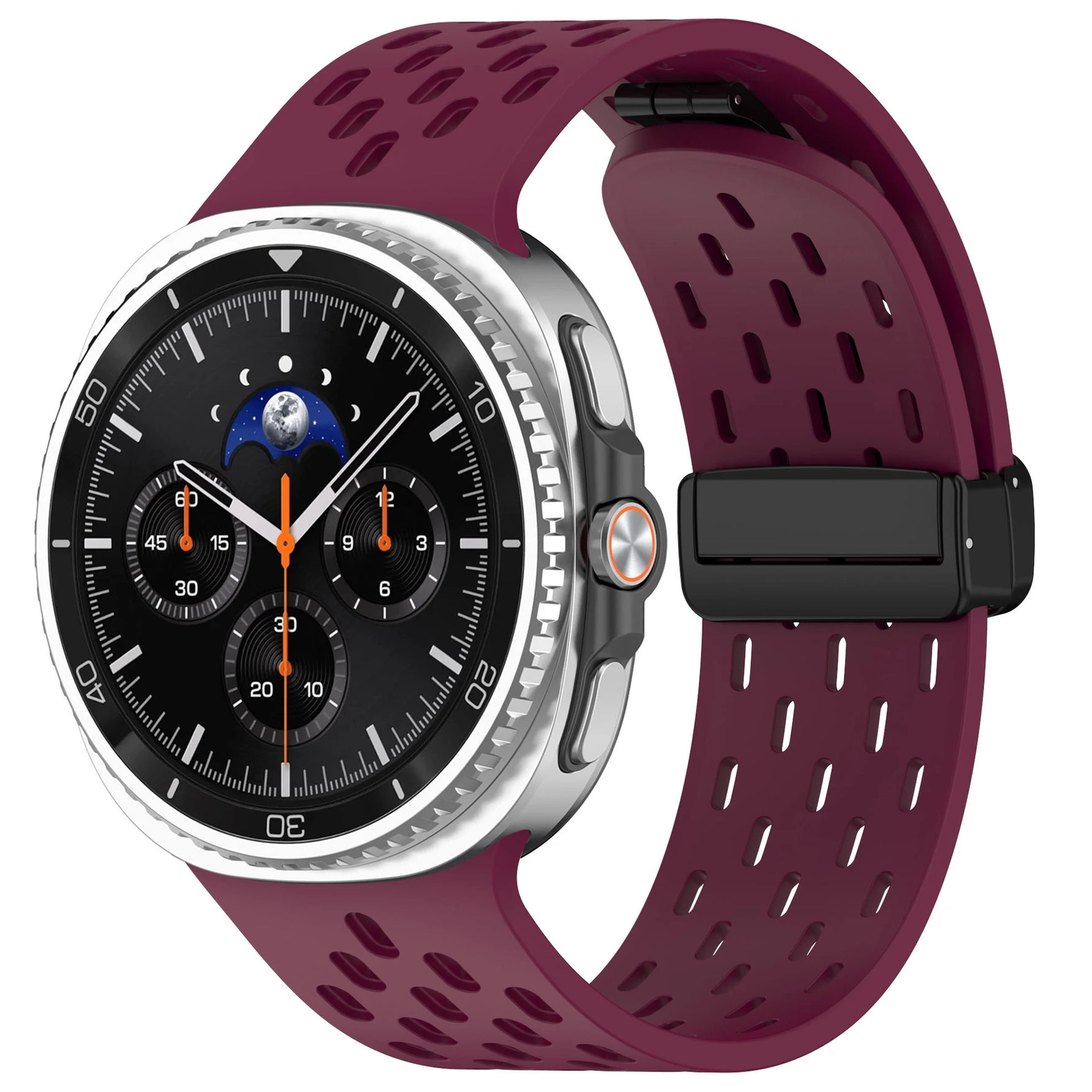 Breathable Magnetic Silicone Strap for Samsung Galaxy Watch 8 & Galaxy Watch 8 Classic