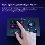 Ajazz AKP03E Desktop Control Panel with Customizable Macro Keys