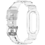 Transparent Protective Case with Adjustable Silicone Band for Google Fitbit Air