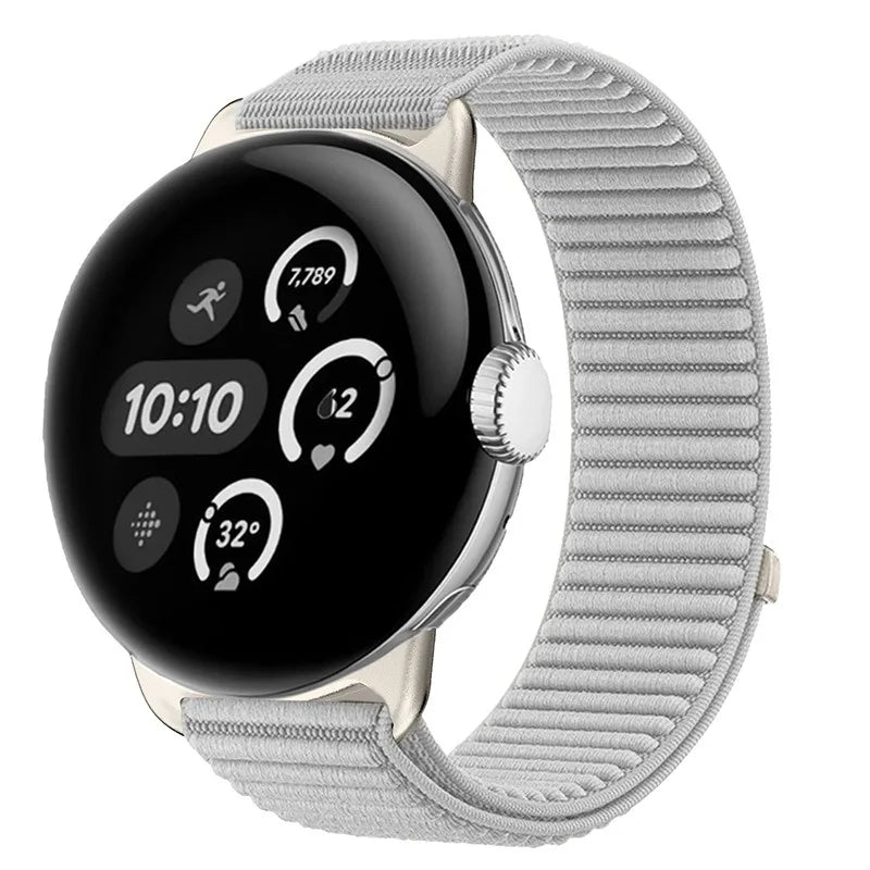 Breathable Woven Nylon Strap for Google Pixel Watch 4