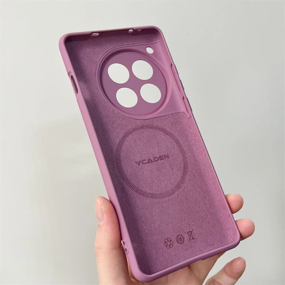 Shockproof Liquid Silicone Magnetic Case for OnePlus 13