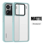 Matte Translucent Bumper Case for Xiaomi 15