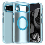 Matte Military-Grade Shockproof Magnetic Case for Google Pixel 9 Series
