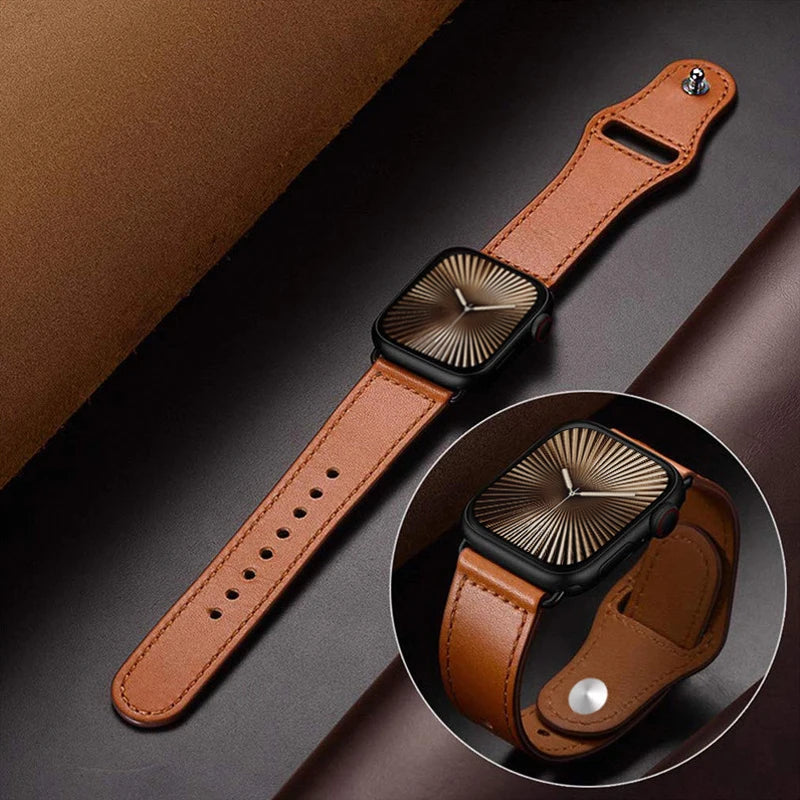 Premium Leather Strap for Apple Watch