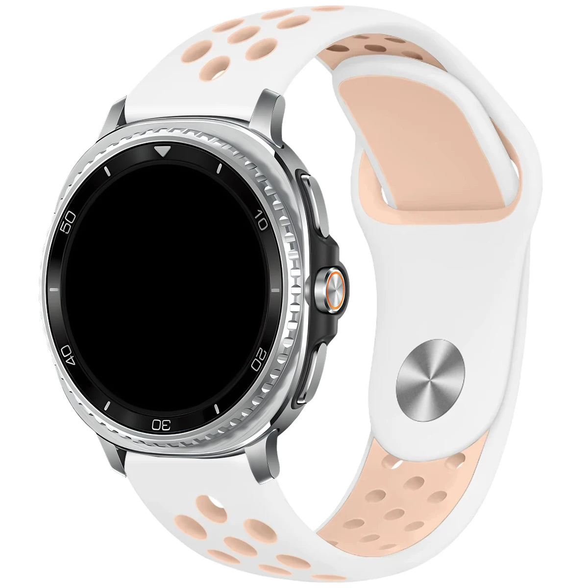 Dual Color Soft Silicone Sport Band for Samsung Galaxy Watch 8 & Galaxy Watch 8 Classic
