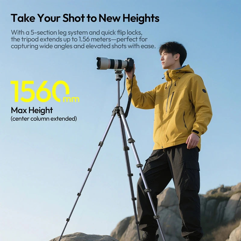 Ulanzi OMABRA II Tripod with Quick Release Plate