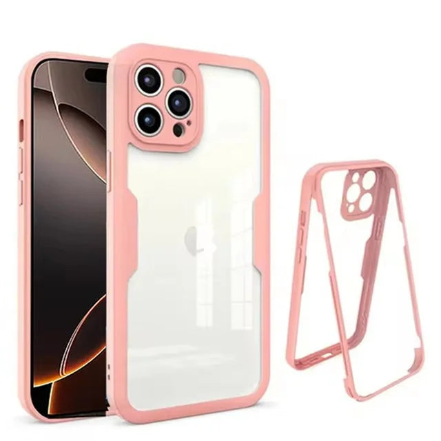 360-Degree Full Protection Screen Case for iPhone 16 Series