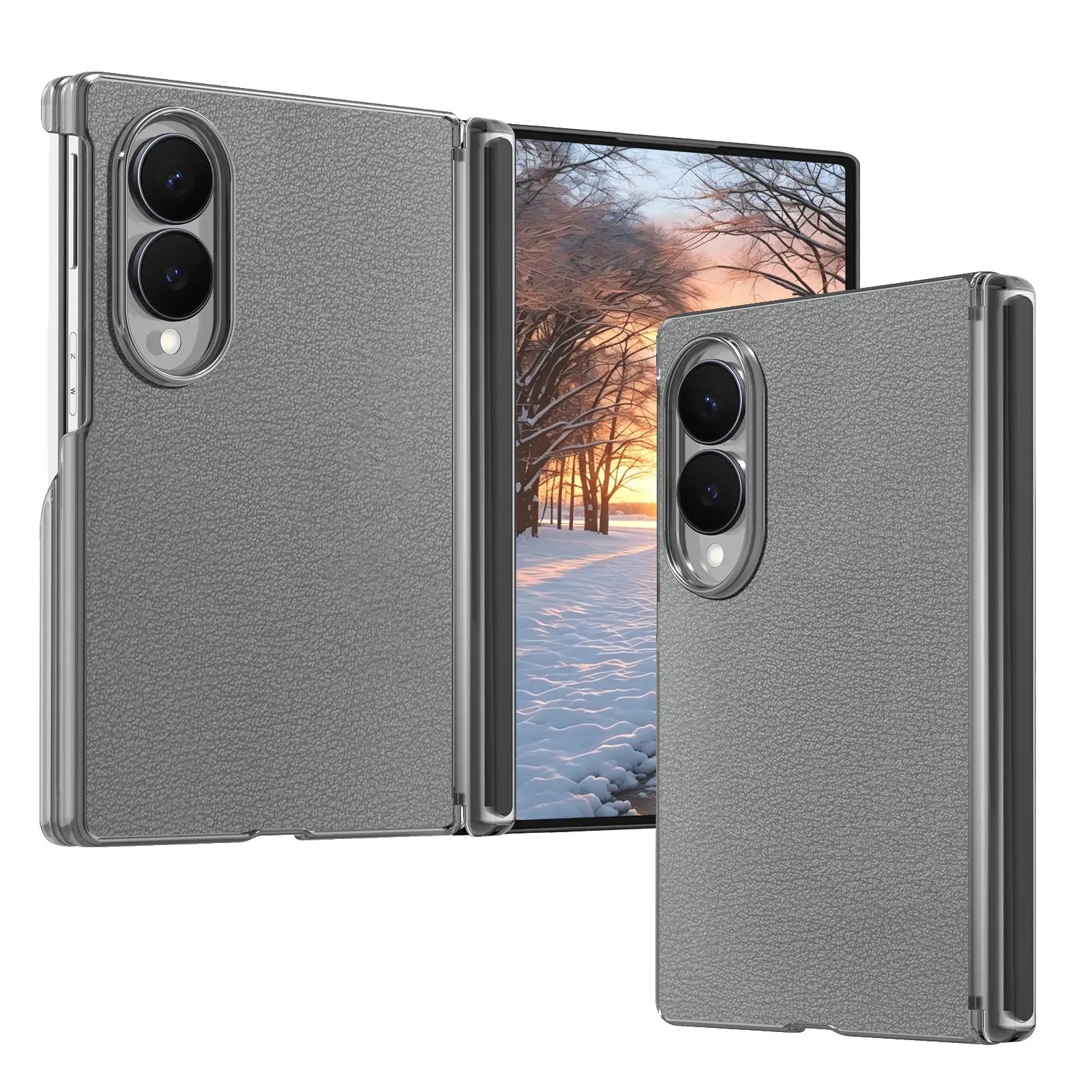 Premium Lychee Texture Magnetic Leather Case for Samsung Galaxy Z Fold 8