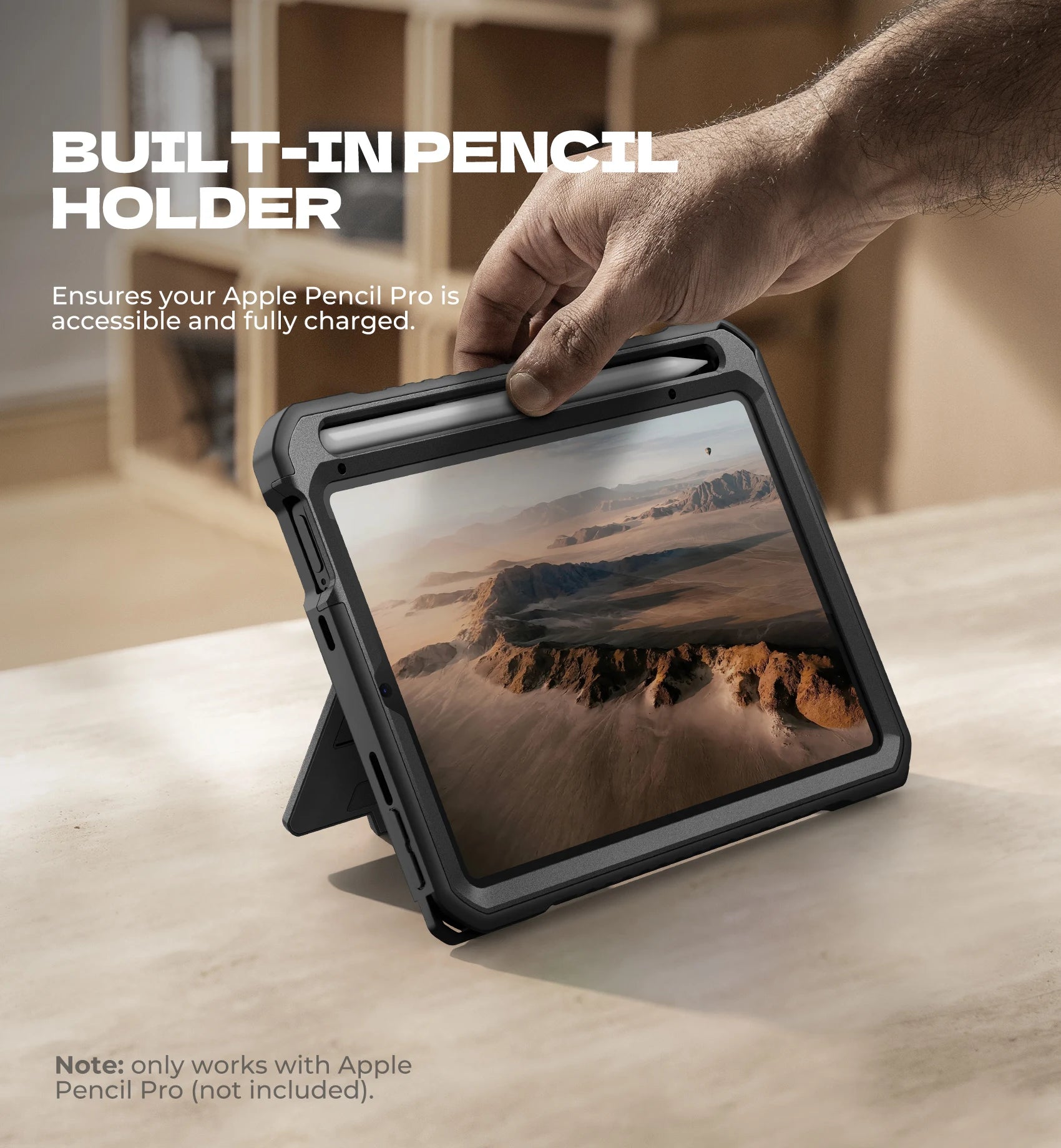 Shockproof iPad mini 7 Protective Case & Screen Protector