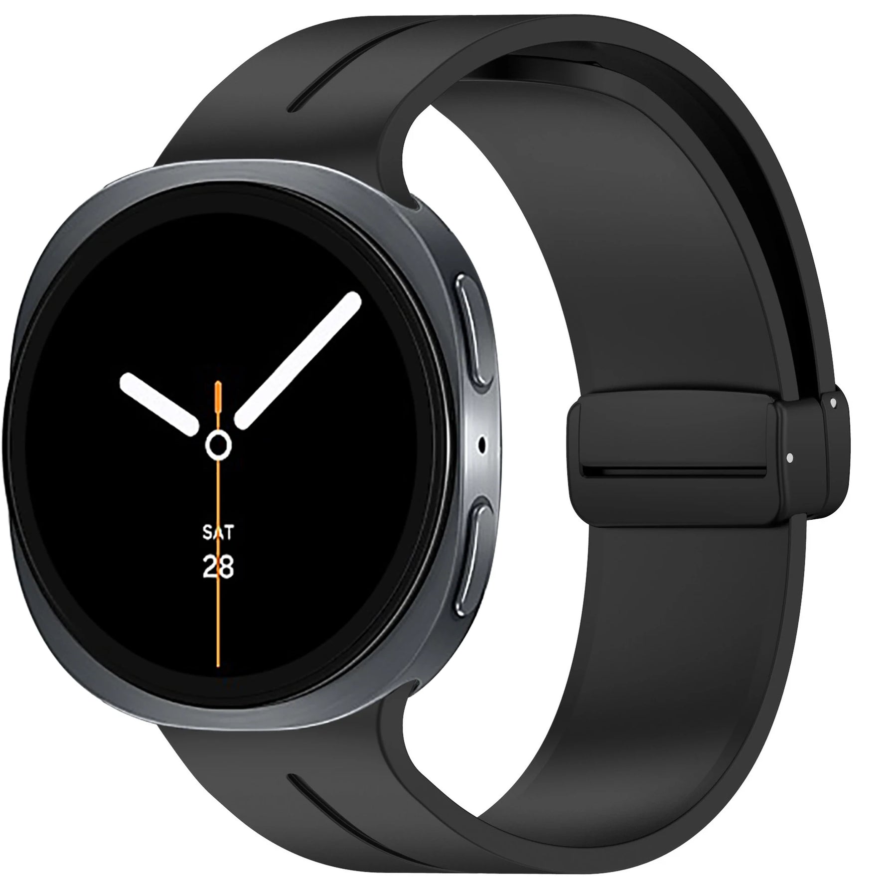 Breathable Silicone Magnetic Wristband for Samsung Galaxy Watch 8 & Galaxy Watch 8 Classic
