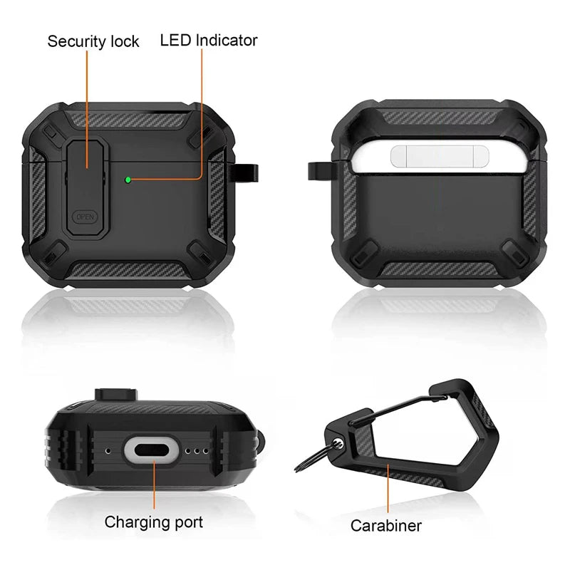Dual-Color Automatic Switch Case for AirPods Pro