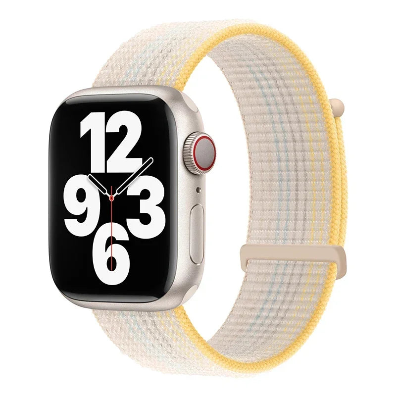Breathable Nylon Elastic Strap for Apple Watch
