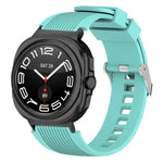 Stripe Textured Silicone Wristband for Samsung Galaxy Watch Ultra and Samsung Galaxy Watch Ultra (2025)