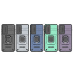 Military-Grade Armor Case with Slide Camera Cover and Kickstand for OnePlus Nord 5