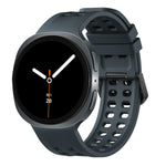 Perforated Silicone Watch Band with Quick-Release Tab for Samsung Galaxy Watch Ultra 2