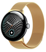 Woven Mesh Watch Band with Magnetic Clasp Adjustment for Google Pixel Watch 4