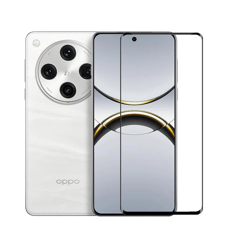 Full Coverage HD Tempered Glass Screen Protector for Oppo Find X8 Pro – 3D Curved Fit