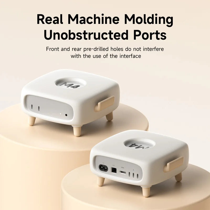 Shockproof Silicone Case for Mac Mini M4/M4 Pro