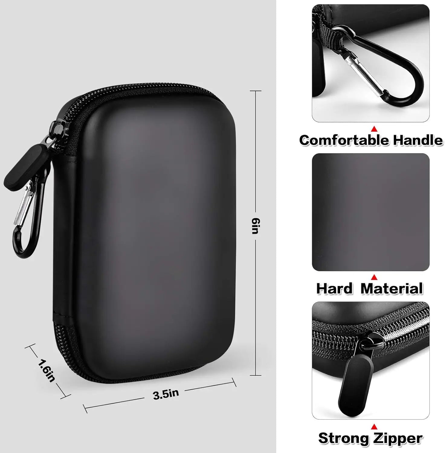 Protective Travel Case for Samsung T7/T7 Touch Portable SSD
