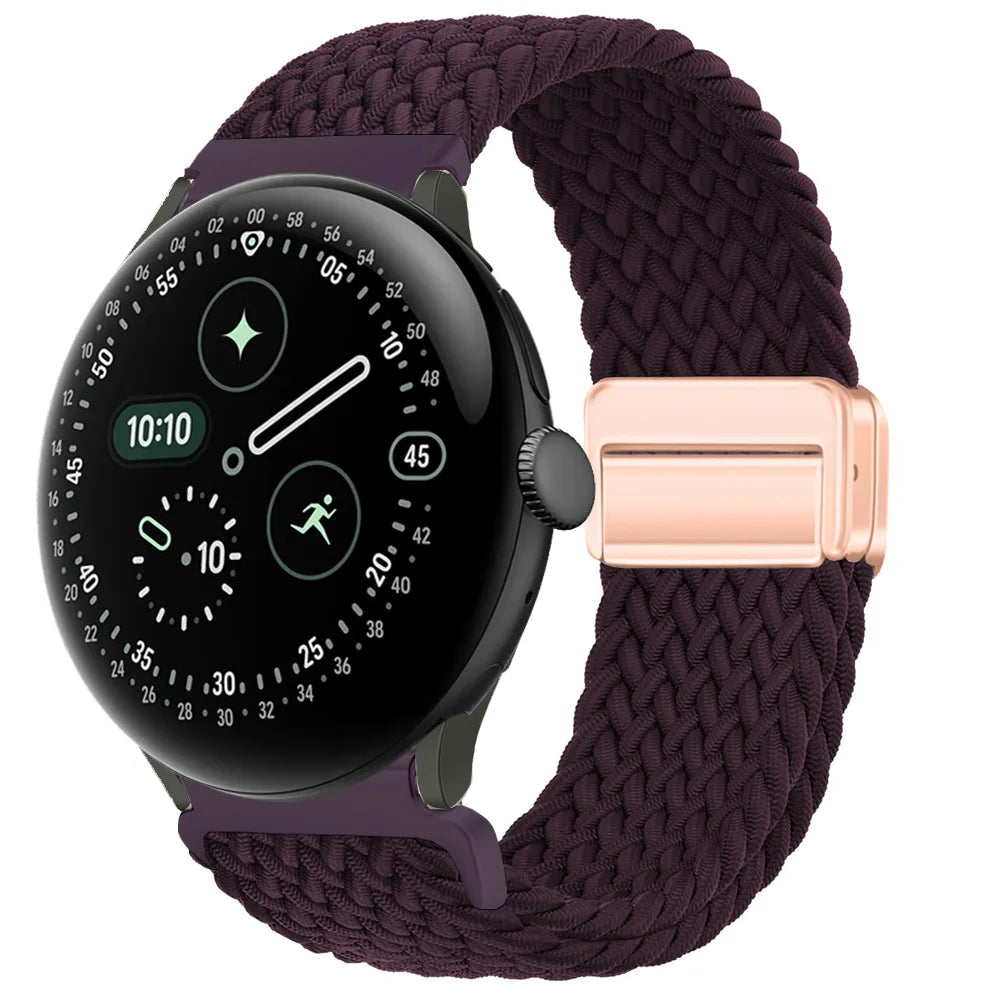 Breathable Nylon Braided Band For Google Pixel Watch 4