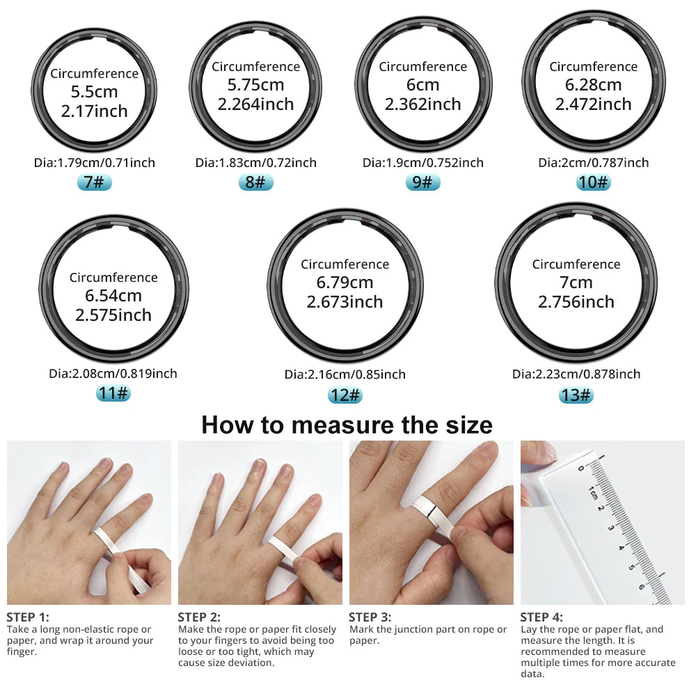 COLMI R12 Smart Ring with Display