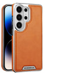Luxury Business Magnetic Leather Protective Case for Samsung Galaxy S26 Series