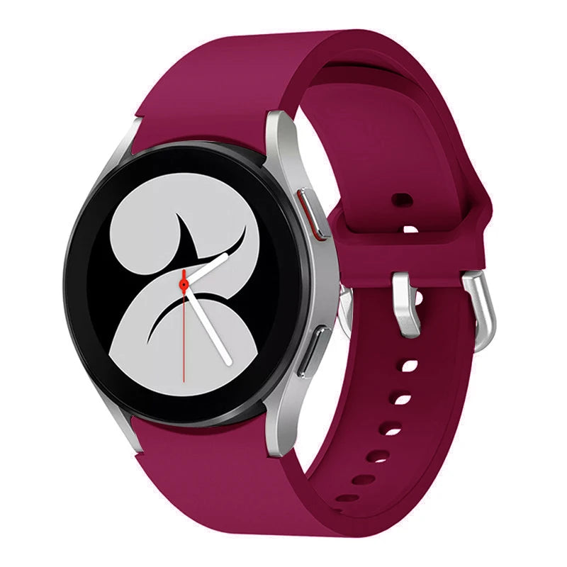 Soft Silicone Watch Strap for Samsung Galaxy Watch 6 & Galaxy Watch 6 Classic